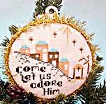 Click for more details of Adore Him (cross stitch) by Kira Lyns Needlearts