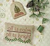 Click for more details of All is Calm (cross stitch) by October House