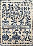 Click for more details of Alphabetum (cross stitch) by Twin Peak Primitives