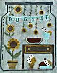 Click for more details of August in a Jar (cross stitch) by Romy's Creations