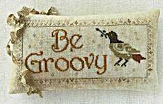 Click for more details of Be Groovy (cross stitch) by Lucy Beam