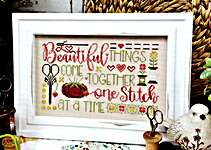 Click for more details of Beautiful Things (cross stitch) by Primrose Cottage Stitches