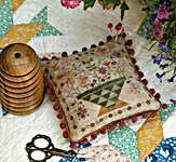 Click for more details of Betsy's Summer Basket (cross stitch) by Pansy Patch Quilts and Stitchery