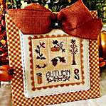 Click for more details of  Bits And Pieces Of Autumn (cross stitch) by Little House Needleworks