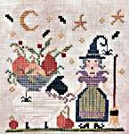 Click for more details of Boo! Ewe (cross stitch) by The Proper Stitcher