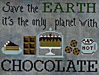 Click for more details of Chocolate (cross stitch) by puntiniputini