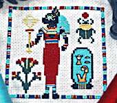 Click for more details of Cleocatra (cross stitch) by bendystitchy