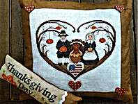 Click for more details of Couri Di Thanksgiving Day (Thanksgiving day heart) (cross stitch) by Serenita di Campagna