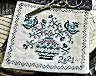 Click for more details of Delft Blues (cross stitch) by Summer House Stitche Workes