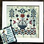 Click for more details of Elizabeth's Winter Basket (cross stitch) by From The Heart