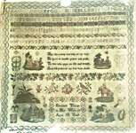 Click for more details of Elizabeth Thorpe 1850 (cross stitch) by From The Heart