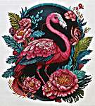 Click for more details of Flamingo Tropical (cross stitch) by Les Petites Croix de Lucie