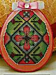 Click for more details of Floral Cameo Egg (cross stitch) by Frony Ritter Designs