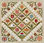 Click for more details of Floralies (cross stitch) by Jardin Prive