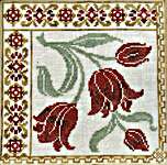 Click for more details of Florigraphica 2 - Tulip (cross stitch) by Jan Hicks