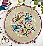 Click for more details of Folk Art Butterfly (cross stitch) by Little Dove Designs