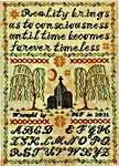 Click for more details of Forever Timeless Mourning Sampler (cross stitch) by Stitchy Prose