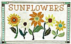 Click for more details of Fresh Picked Sunflowers (cross stitch) by Petal Pusher