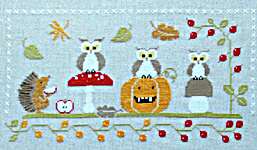 Click for more details of Funny Autumn (cross stitch) by Madame Chantilly