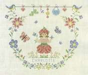 Click for more details of Garden Baby Girl (cross stitch) by Marie-Anne Rethoret-Melin