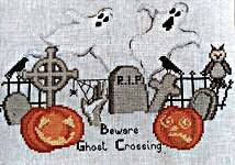 Click for more details of Ghost Crossing (cross stitch) by Serenita di Campagna