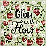 Click for more details of Grow With The Flow (cross stitch) by Shannon Christine