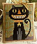 Click for more details of Halloween Cat (cross stitch) by Twin Peak Primitives