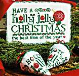 Click for more details of Holly Jolly Christmas (cross stitch) by Erica Michaels