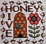 Click for more details of Honey Hive (cross stitch) by Hinzeit