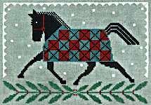 Click for more details of Horse Country Holiday (cross stitch) by Artful Offerings