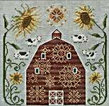 Click for more details of Housebarn (cross stitch) by Cottage Garden Samplings