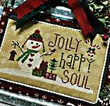 Click for more details of Jolly Happy Soul (cross stitch) by Primrose Cottage Stitches