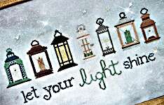 Click for more details of Lantern Lights (cross stitch) by Sweet Wing Studio