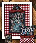 Click for more details of Liberty Chalk Full (cross stitch) by Hands On Design