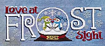 Click for more details of Love at Frost Sight (cross stitch) by Silver Creek Samplers