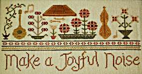 Click for more details of Make a Joyful Noise (cross stitch) by October House