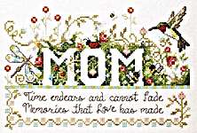 Click for more details of Memories & Mom (cross stitch) by Stoney Creek