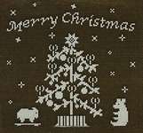 Click for more details of Merry Christmas (cross stitch) by Muriel Berceville