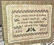 Click for more details of My Calling (cross stitch) by The Nebby Needle