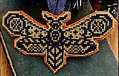 Click for more details of Mystical Moth (cross stitch) by Petal Pusher