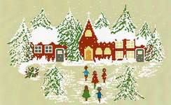 Click for more details of Notte di Natale - Christmas Eve (cross stitch) by Lilli Violette