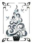 Click for more details of O Tannenbaum in Blue (cross stitch) by Faby Reilly Designs