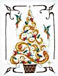 Click for more details of O Tannenbaum in Gold (cross stitch) by Faby Reilly Designs