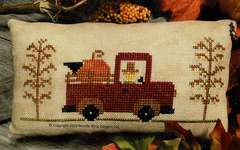 Click for more details of Off to Market (cross stitch) by Needle Bling Designs