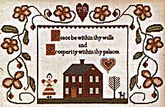 Click for more details of Peace and Prosperity (cross stitch) by Hands to Work