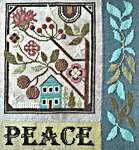 Click for more details of Peace (cross stitch) by The Artsy Housewife