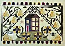 Click for more details of Pear Hill (cross stitch) by The Artsy Housewife