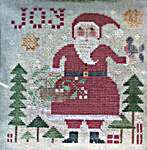 Click for more details of Pere Noel Rouge (cross stitch) by Tralala