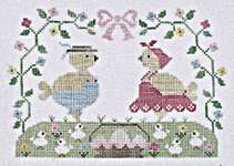 Click for more details of Petits Poussins (cross stitch) by Tralala