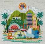 Click for more details of Pretty Little Los Angeles (cross stitch) by Satsuma Street